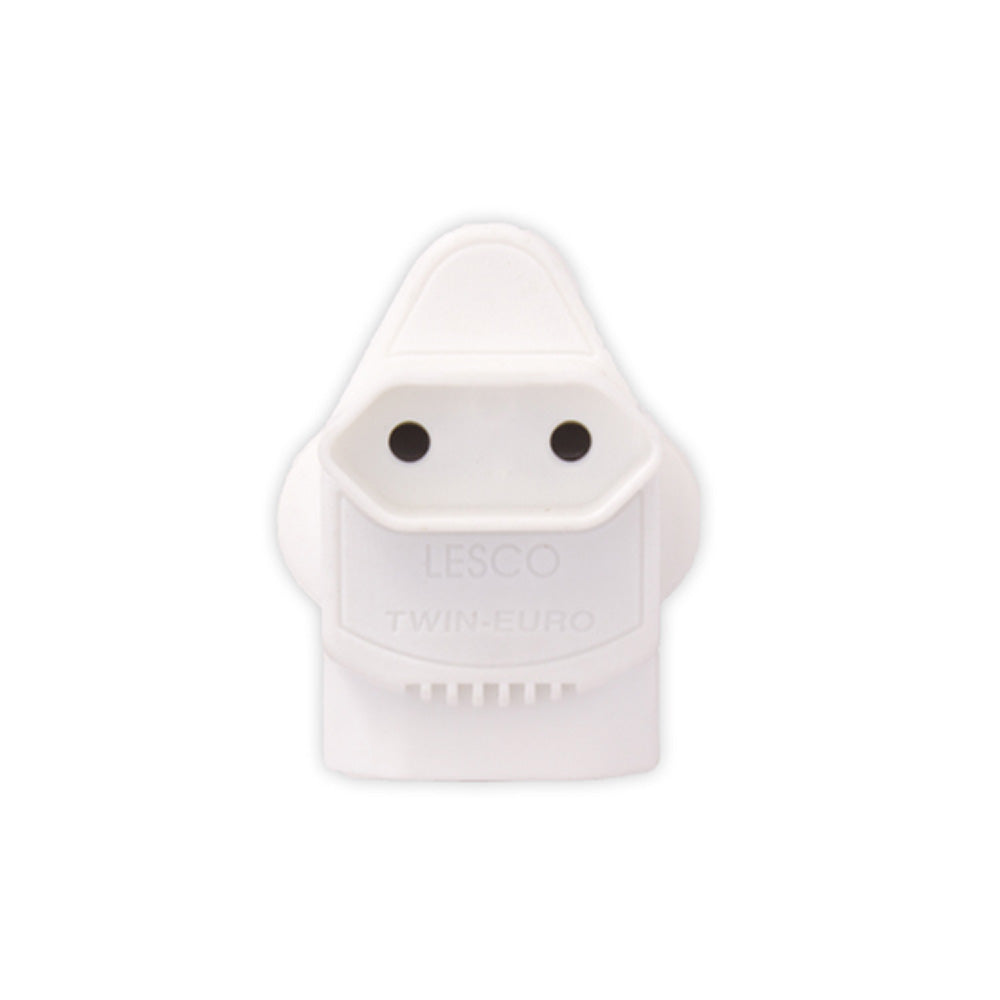 Plug - RSA Twin Euro Adaptor