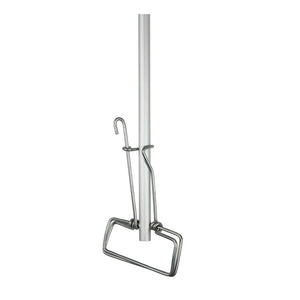 Fan Mop Holder Spring Clip + Alum. Handle